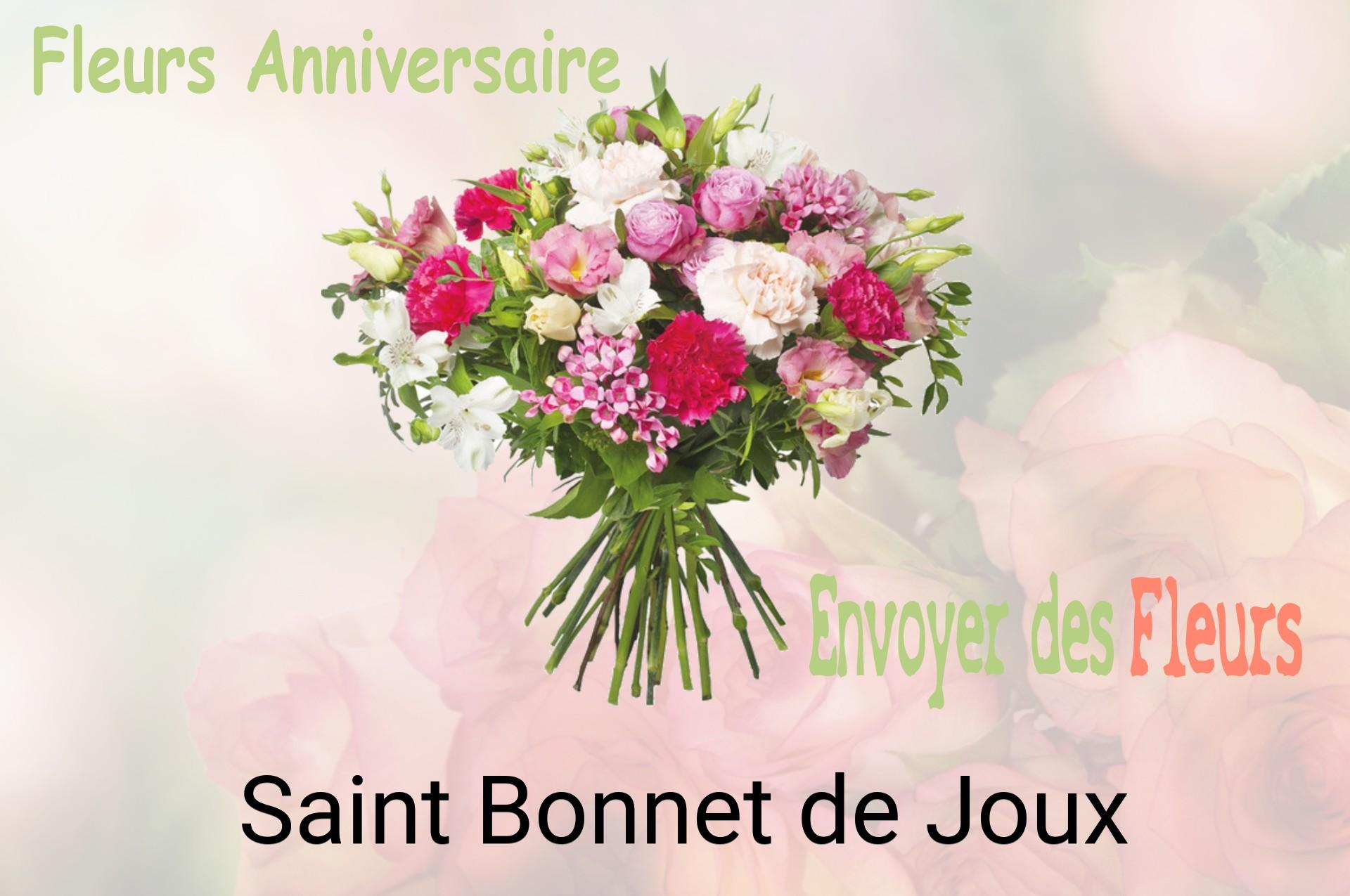 Bouquet de fleurs d’anniversaire livré à Saint-Bonnet-de-Joux