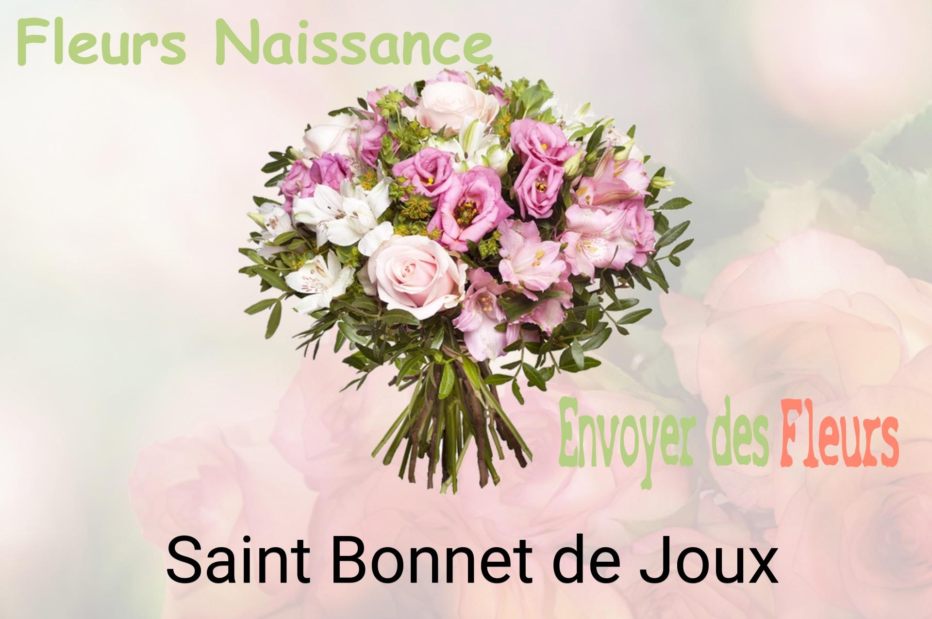 Bouquet de fleurs de naissance livré à Saint-Bonnet-de-Joux